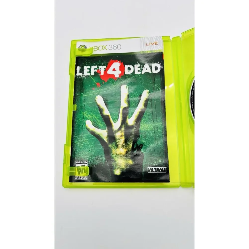Left 4 Dead (Xbox 360, 2008) Valve Complete Tested Working CIB VG Condition